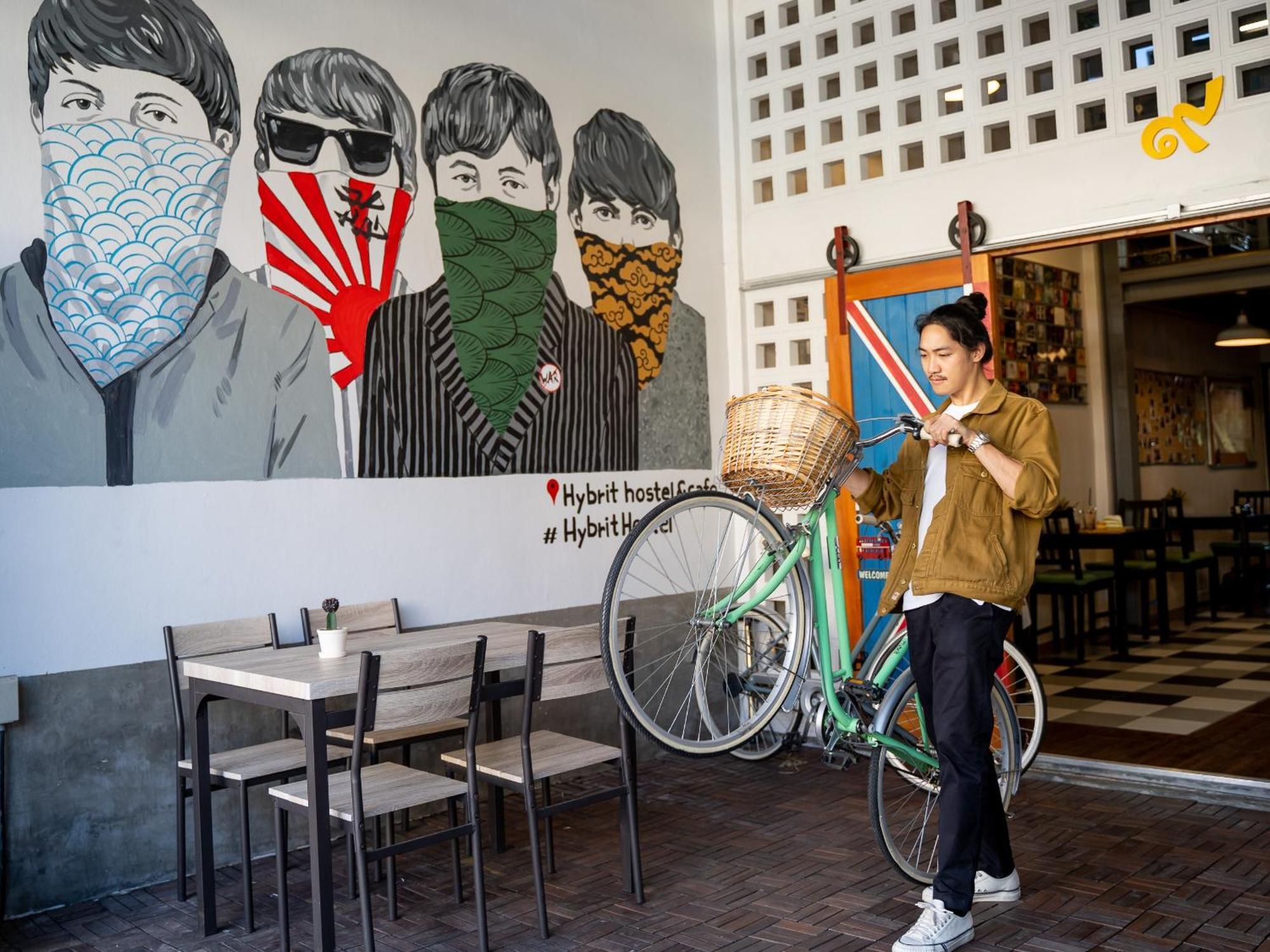 Hybrit Hostel&Cafe Hat Yai Bagian luar foto